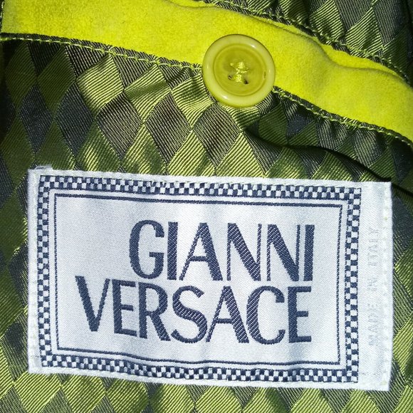Gianni Versace Suede Sport Jacket - Picture 3 of 3